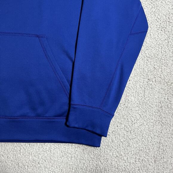 Texas Rangers Hoodie Mens XL Blue Nike Therma-Fit Sweatshirt Baseball MLB - Picture 8 of 14